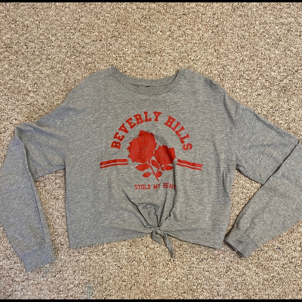 Grey Beverly Hills long sleeve
